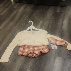 BEARPAW 3 PIECE PAJAMA SET GIRLS 5/6